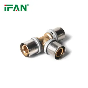 IFAN High Quality 16-32mm PEX Fittings Plumbing Pipe Fitting Copper Fittings Plumbing