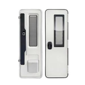 Accesorios para Autocaravanas, <span class=keywords><strong>Puerta</strong></span> de Entrada para Autocaravana Estilo Europeo de 600x1810mm 4R90mm con Persiana y <span class=keywords><strong>Mosquitera</strong></span> - Product Image 3
