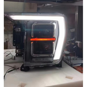 Ensemble de phares <span class=keywords><strong>LED</strong></span> de remplacement pour Ford F-150 2021-2024, version américaine, camionnette, phare avant, <span class=keywords><strong>lampe</strong></span> frontale, 12V - Product Image 4