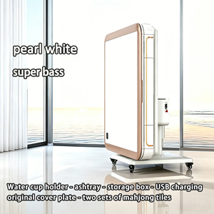 Tavolo <span class=keywords><strong>da</strong></span> Mahjong Automatico Pieghevole di Lusso Moderno per 4 Giocatori, Elettrico e Silenzioso, per Uso Domestico - Product Image 4