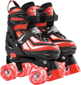 Patines de <span class=keywords><strong>Ruedas</strong></span> Ajustables de Doble Fila para Niños con <span class=keywords><strong>Ruedas</strong></span> Luminosas y Rodamientos ABEC-7 de Buena Calidad de Fábrica PAPAISON en Oferta - Product Image 4