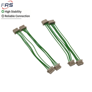 Kabel LVDS LCD Berkualitas Tinggi 2-50P dengan Isolasi Nilon untuk Aplikasi Elektronik Komputer - Product Image 1