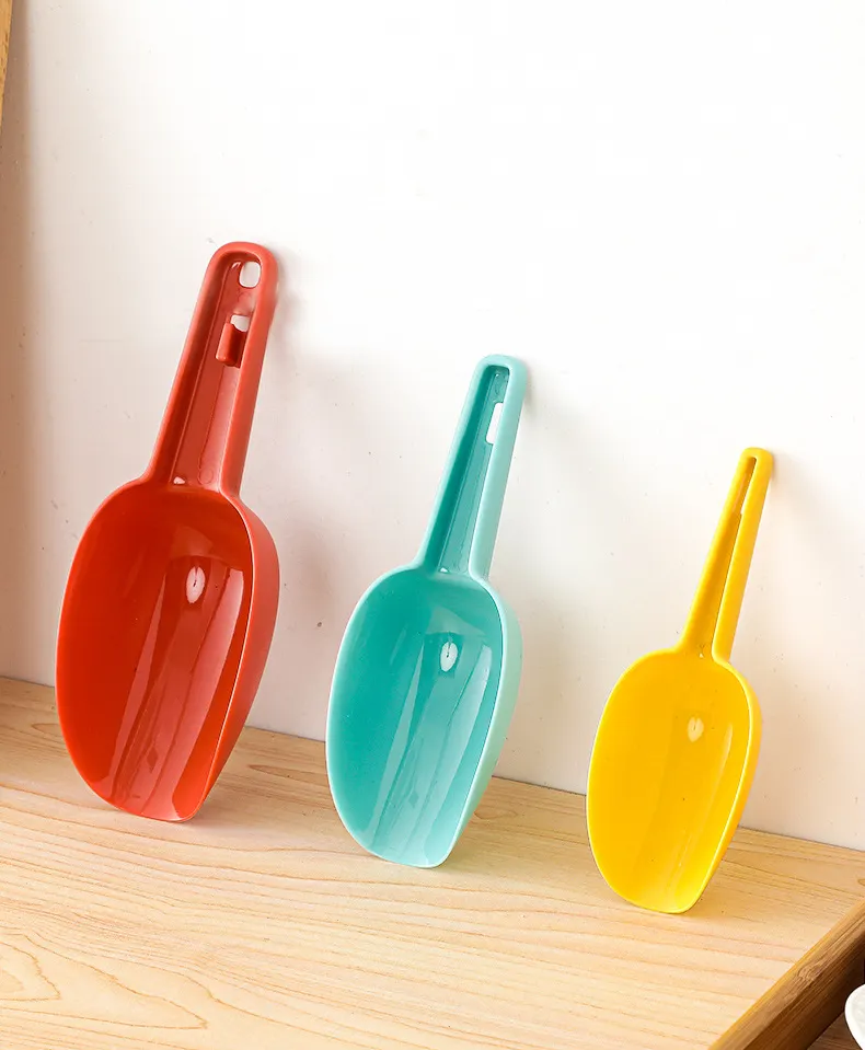 Food grade plastic pp ice scoop set Thickened multi-functional multigrain grain flour scoop household rice scoop