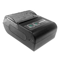 Imprimante thermique portable sans fil 58 mm, imprimante thermique miniature sans fil USB, imprimante de reçus thermique