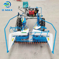 Bon effet Machines agricoles Équipement Blé Riz Faucheuse Liant Mini Blé Paddy Cutter Moissonneuse Prix