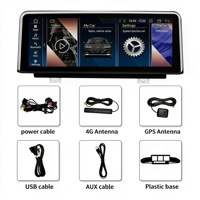 Système de navigation GPS HD Android 10,25 pouces avec fonction mains libres et stockage intégré de 8 Go pour BMW X5 F15/X6 F16, montage sur tableau de bord