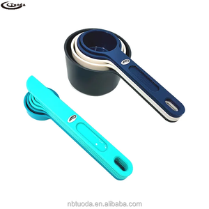 Fabrik Großhandel 1,25 ml-240ml Kunststoff Küchen zubehör PP Lebensmittel Messwerk zeuge Küche Messlöffel Cup Set - Product Image 1