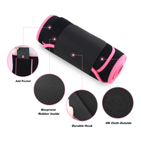 Ks-5010 # Argent Ion Estomac Wrap Néoprène Personnalisé Taille Trimmer Minceur Taille Formateur Sauna Ceinture Sueur Ceinture Lombaire Ceintures
