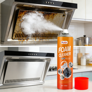 Espuma Limpiadora en <span class=keywords><strong>Aerosol</strong></span> con Aroma a Limón <span class=keywords><strong>para</strong></span> Autos y Hogar, Limpiador de Interiores de Vehículos, Espuma Limpiadora <span class=keywords><strong>para</strong></span> Zapatos, Multiusos - Product Image 5