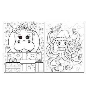 Servicio de Impresión de <span class=keywords><strong>Libros</strong></span> para Colorear Navideños Personalizados para Niños, Libro de Actividades de Pintura, Impresión de <span class=keywords><strong>Libros</strong></span> para Colorear, <span class=keywords><strong>Libros</strong></span> de Dibujo para Niños - Product Image 4