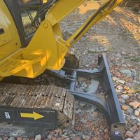 Mini-excavatrice Komatsu PC56-7 d'occasion 5 tonnes en excellent état, machine d'ingénierie très demandée, provenance Chine