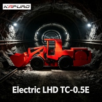 Cargador Eléctrico Subterráneo para Minería 1T LHD Scooptram 0.5 CBM Compacto de Cero Emisiones para Mina de Veta Estrecha