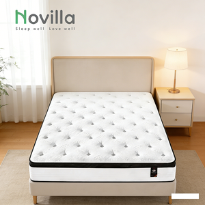 <span class=keywords><strong>Matelas</strong></span> hybride de qualité supérieure, pliable, en mousse à mémoire de forme, taille King Size, double, moderne, avec ressorts ensachés en gel - Product Image 2