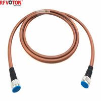Fourniture d'usine N Type prise mâle vers N Type prise mâle pour RG393 RF Coax Pigtail Jumper câble d'extension assemblage