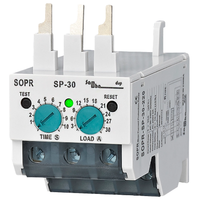 Relais de surcharge thermique miniature GWIEC SOPR-SP-30, protecteur électronique de moteur, protection scellée, contacts en alliage d'argent, 6A 120V, faible puissance