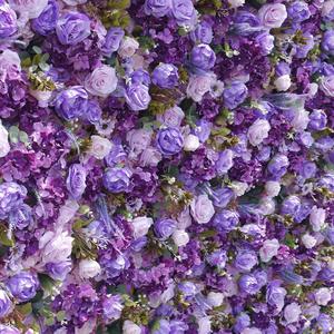 Wholesale Flower Wall Panel <b>Artificial</b> Flowers for Wall Decoration Flower Wall Oem Factory for Party Event Decor - Product Image 3