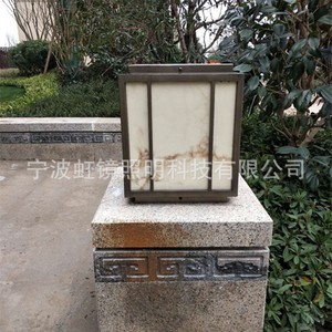Lámpara de Jardín Exterior de Acero Inoxidable Hongjing Lighting, Tipo Pilar, LED, de Montaje Empotrado - Product Image 1