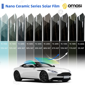 Film teinté pour vitres de voiture OEM/ODM en céramique nano 99% UV, isolation thermique automobile, confidentialité <span class=keywords><strong>HD</strong></span>, couleur originale, <span class=keywords><strong>2</strong></span> mils - Product Image 1