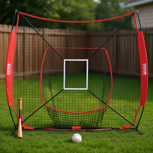 ตาข่ายฝึกซ้อมเบสบอลซอฟต์บอล Vevor ขนาด 7x7 ฟุต พร้อมกระเป๋าหิ้ว อุปกรณ์ฝึกตี จับ รับ บอล สำหรับฝึกซ้อมการตี การรับ และการขว้าง - Product Image 2