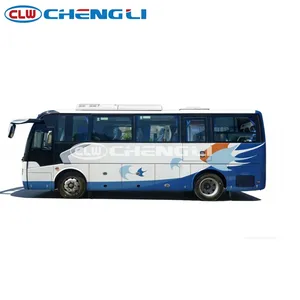 รถโดยสารไฟฟ้าตงเฟิง 8.2 เมตร 24-36 ที่นั่ง พร้อมระบบแบตเตอรี่ 176 กิโลวัตต์ชั่วโมง สำหรับการขนส่งผู้โดยสารในเมือง - Product Image 3