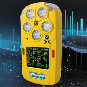 Yüksek doğruluk çok fonksiyonlu 4-in-1 gaz dedektörü test cihazı analizörü sesli ve görsel Alarm ile CO O2 H2S EX ölçebilirsiniz - Product Image 4