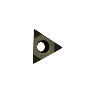 Wxsoon Triangular Type Tcgt090204 Brazed 3 Tipped CBN Inserts for Cast Iron and Steel