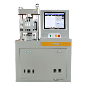 Macchina per test di compressione digitale universale 300KN elettro-idraulica controllata da <span class=keywords><strong>Computer</strong></span> in calcestruzzo di alta qualità - Product Image 1