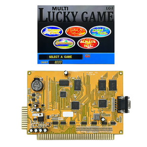 QIQU - Placa Base PCB de Juego de Habilidad Horizontal 3 en 1, Multijuego, de Lujo, Duradera, de la Mejor Calidad, Precio al por Mayor, 5 en 1, Lucky Game - Product Image 1