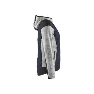 BLAKLADER - 593121179099XXL Chaqueta híbrida Mujer Gris melange/Negro-EAN 7330509728635 CHAQUETAS DE TRABAJO - Product Image 4
