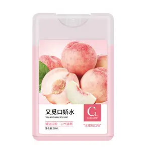 COKELIFE 20ml Peach Flavor Portable Yoni Steam Seat Cock Sucking Lubricant For Organic Natural Water Based Sex Lube
