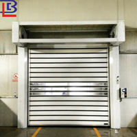 Porte rapide à enroulement en spirale pour garage, porte à enroulement en spirale à grande vitesse, porte à enroulement en spirale à grande vitesse