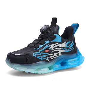 2025 été anti-dérapant respirant semelle souple chaussures de sport boucle rotative enfants chaussures de <span class=keywords><strong>basket</strong></span>-ball haute qualité garçon Sneaker - Product Image 1