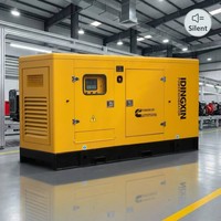 Generador Diésel Cummins Súper Silencioso de 50kw 50kva, Grupo Electrógeno Industrial Trifásico