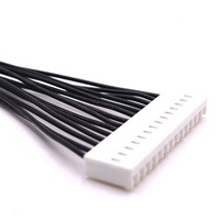 Kabel Rakitan Elektronik Konektor 14 Pin Dua Baris Kustom, Kabel Molex JST untuk Motherboard PC