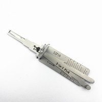 Nouvel arrivage de clés de véhicule Alfa Romeo SIP16 Lishi 2 en 1 outil de sélection de verrouillage décodeur déverrouiller les fournitures de serrurier pour porte de voiture nouveauté