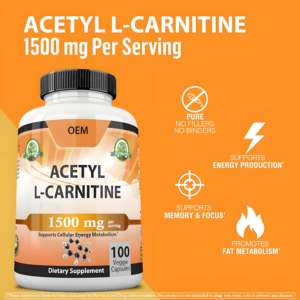 แอลคาร์นิทีนแอลคาร์นิทีนออร์แกนิกบริสุทธิ์2100มก. แคปซูลสำหรับผู้ใหญ่ผงและสารสกัดจากรากไม่ใช่สำหรับหญิงตั้งครรภ์ - Product Image 3