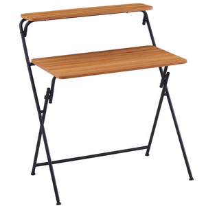 Tavolo da Conferenza Moderno di Facile Montaggio, Rotondo o Quadrato, in MDF+Metallo, Scrivania per Ufficio e Formazione - Product Image 6