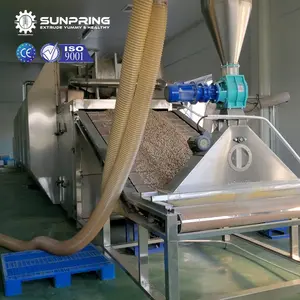 SunPring 간식 압출기 간식 퍼핑 기계 빵 부스러기 압출 라인