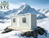 Unité conteneur de 20 pieds pour maisons préfabriquées : Bâtiment modulaire en kit