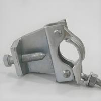 Accouplement double pivotant pour échafaudage en acier forgé à chaud galvanisé, boulons robustes de qualité 8.8, norme EN74/BS139, collier de serrage pour tuyaux