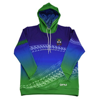 FQ CUSTOM Polynesian Maori Tattoo Rugby Sudadera con capucha Samoa Baloncesto Sudadera con capucha Logotipo personalizado Team TAG TOUCH Ropa deportiva Rasta Sudadera con capucha