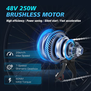 Bicicleta Eléctrica KOOLUX X3 48V 500W 15Ah 26*1.95 Pulgadas, Velocidad Máxima 25km/h, Stock en Almacén de la UE y Reino Unido, Logotipos Personalizados, Bicicleta Eléctrica para Ciudad, Carretera y Montaña - Product Image 5