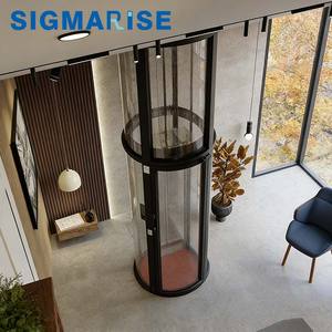 SIGMARISE Ascenseur de passagers pour 10 personnes, technologie japonaise de pointe, entraînement AC sans engrenage, traction ARD, capacité 400 kg, fabriqué - Product Image 2