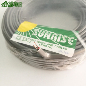 สายไฟ 2.5 มม. แบบแบนและกลม สำหรับใช้ในบ้าน ราคาโรงงาน สายไฟฟ้า CCA 1.5 มม. สายทองแดงหุ้มฉนวนสีแดง - Product Image 6