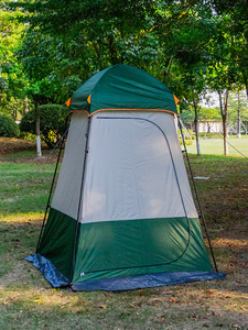 Tente de confidentialité portable instantanée à ouverture automatique en tissu Oxford 1500-2000 mm, imperméable, pour usage extérieur quatre saisons, avec une chambre et une douche - Product Image 5