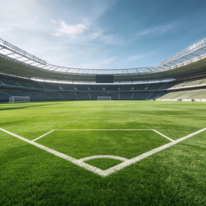 <span class=keywords><strong>Gazon</strong></span> artificiel haute densité durable avec excellente drainage pour terrains de sport et aires de jeux, hauteur de la tige 50 mm - Product Image 5