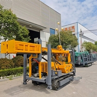 Petite machine de forage de puits d'eau montée sur tracteur à haute efficacité, avec pompe, moteur, roulement et engrenage pour l'extraction d'eau profonde