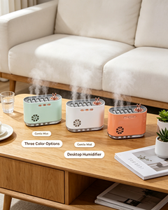 Meilleur humidificateur portable silencieux rechargeable, mini humidificateurs pour bureau, chambre, voyage, amélioration de l'air sec en intérieur - Product Image 1