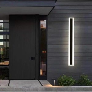 Lámpara de Pared Moderna <span class=keywords><strong>para</strong></span> <span class=keywords><strong>Porche</strong></span>, Interior y <span class=keywords><strong>Exterior</strong></span>, de Acero Inoxidable, Impermeable, con LED, <span class=keywords><strong>para</strong></span> Jardín - Product Image 3