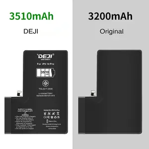 DEJI самый продаваемый продукт перезаряжаемая батарея aa для телефона iphone 14 plus сменная батарея